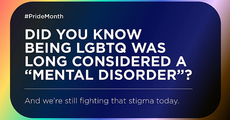 Being LGBTQ was long considered a mental disorder Fountain House